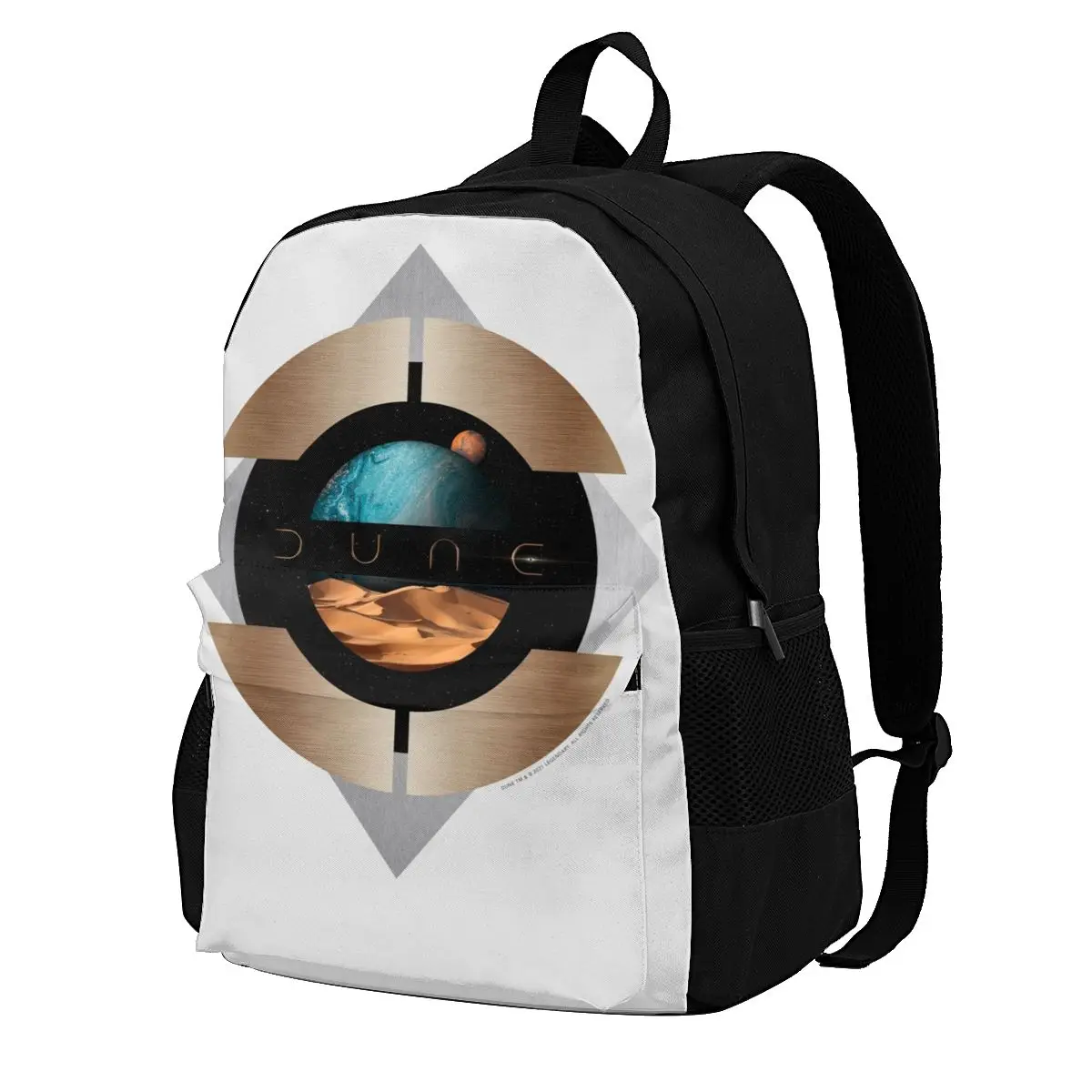 

DUNE FREMEN Symbol Backpacks Film Polyester Jogging Runner Backpack Pattern Aesthetic Bags