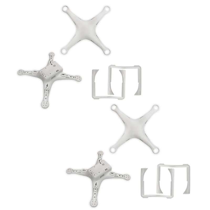 

2X сменный Корпус Корпуса с шасси для DJI Phantom 3 Advanced/Professional Phantom 3A/3P сервисные запасные части
