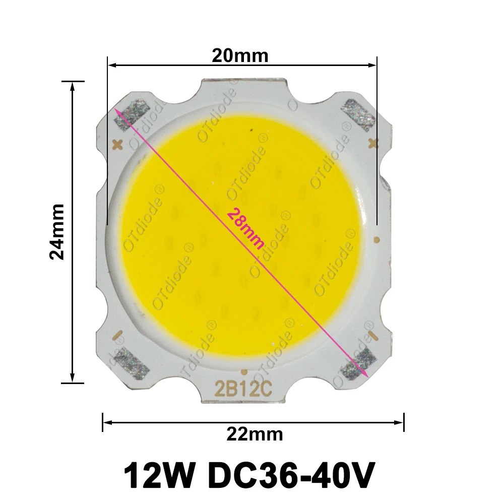 

Набор лампочек COB OTdiode 3-12W