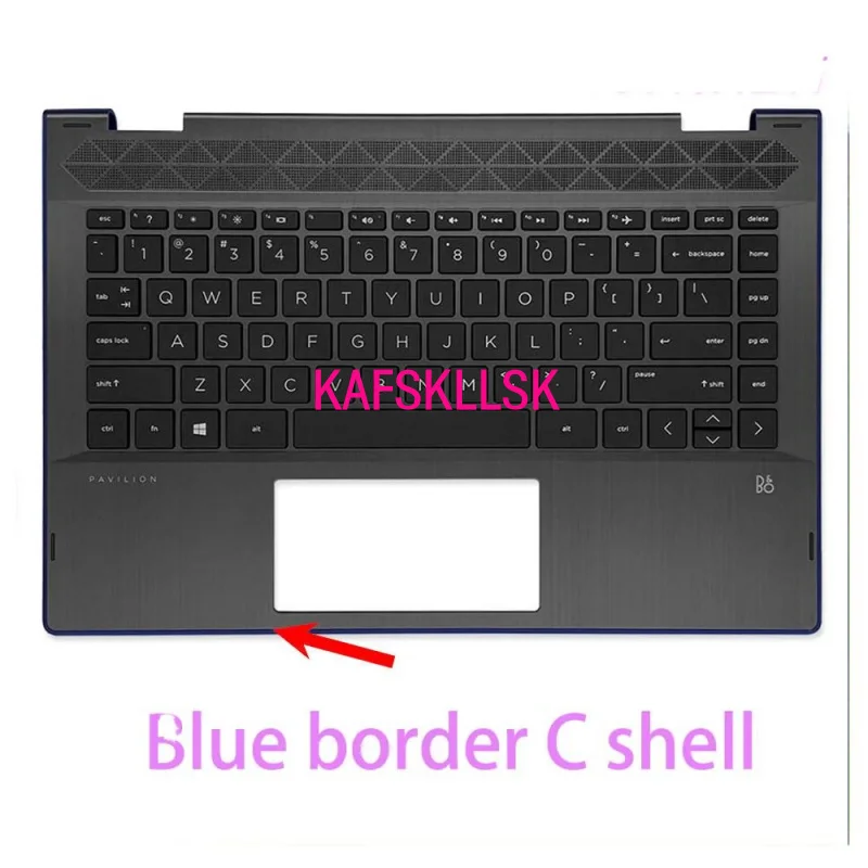 RW новая оригинальная задняя крышка ЖК-дисплея для HP Pavilion X360 14-CD TPN-W131 верхняя