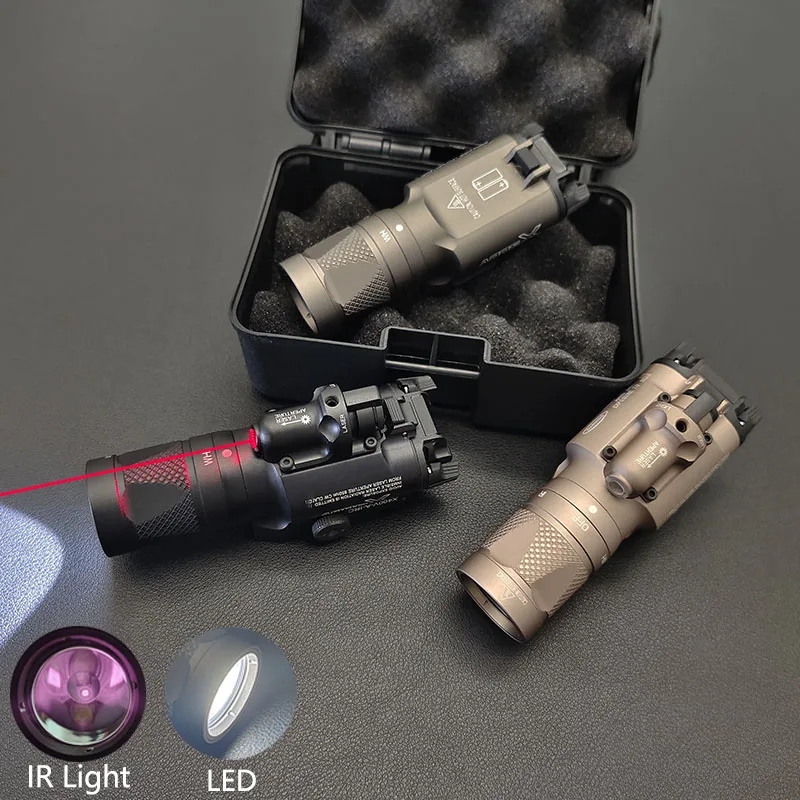 Фонарик для страйкбола SF X300V X400V Тактический Инфракрасный лазерный фонарь цвет