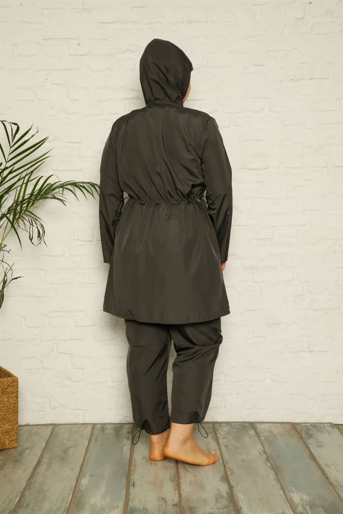 

Fashion Cartoon Full Hijab Large Size Swimwear 28166