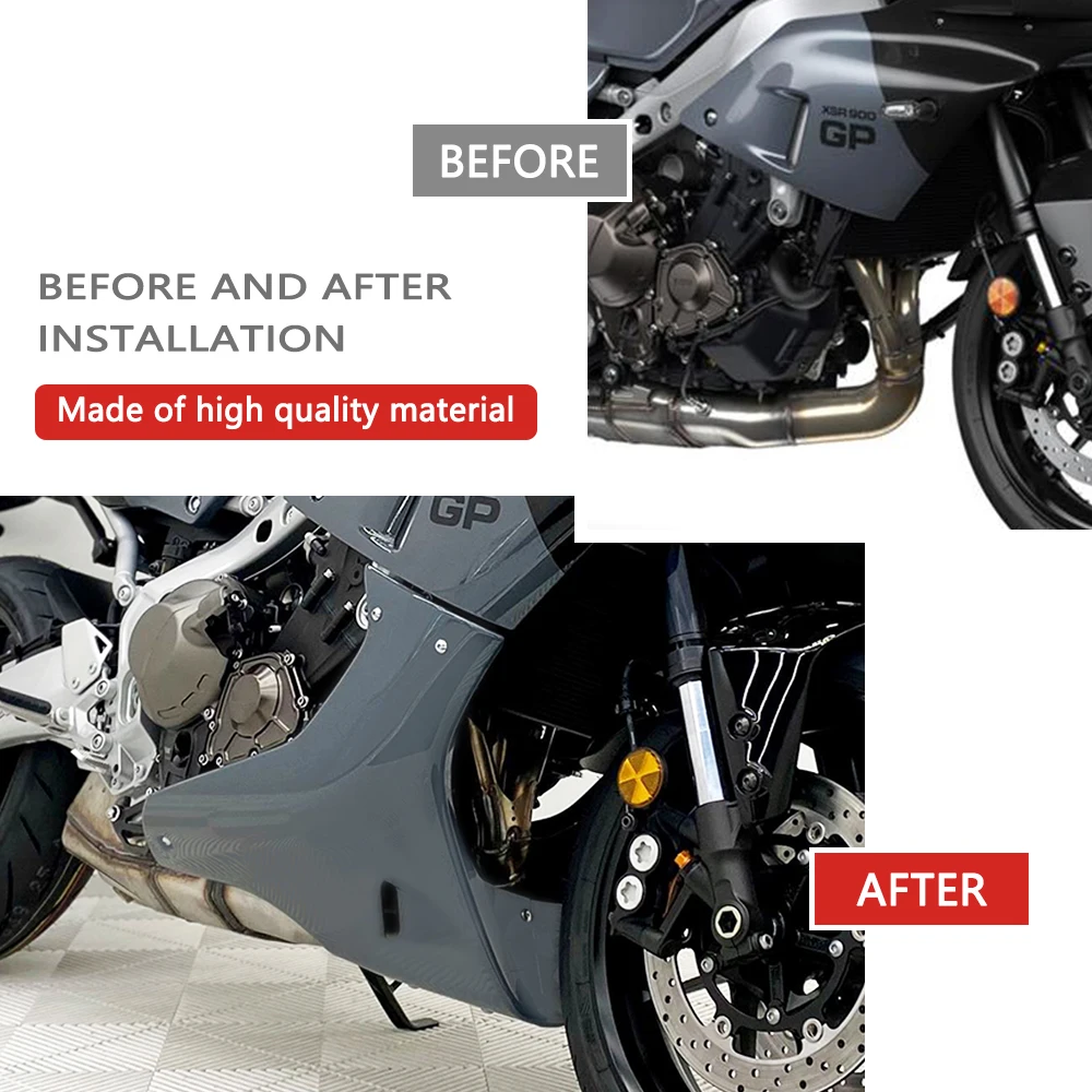 Фото Для XSR900GP XSR900 GP 2024 2025 новые аксессуары для мотоциклов, обтекатель двигателя, защита шасси, защита выхлопной системы, защитный чехол №5