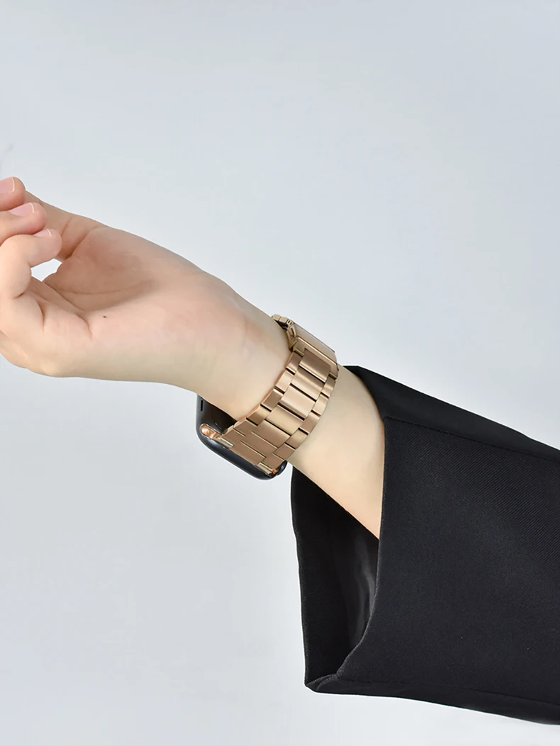 Stainless Steel Strap for Apple Watch ultra 49mm Watchband for iWatch8 7 6 5 4 3 2 1 SE 45mm 44mm 38mm 42mm 40mm 41mm Wristband