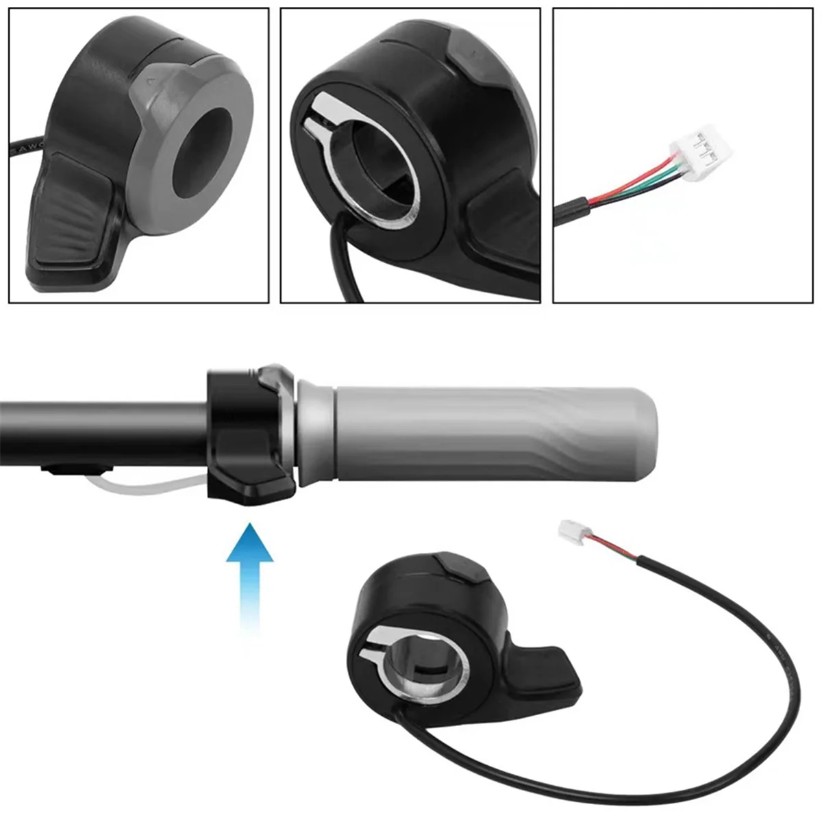 Speed Regulate Controller Thumb Button for NIU KQi3 KQi2 Sport Electric Kick Scooter Parts