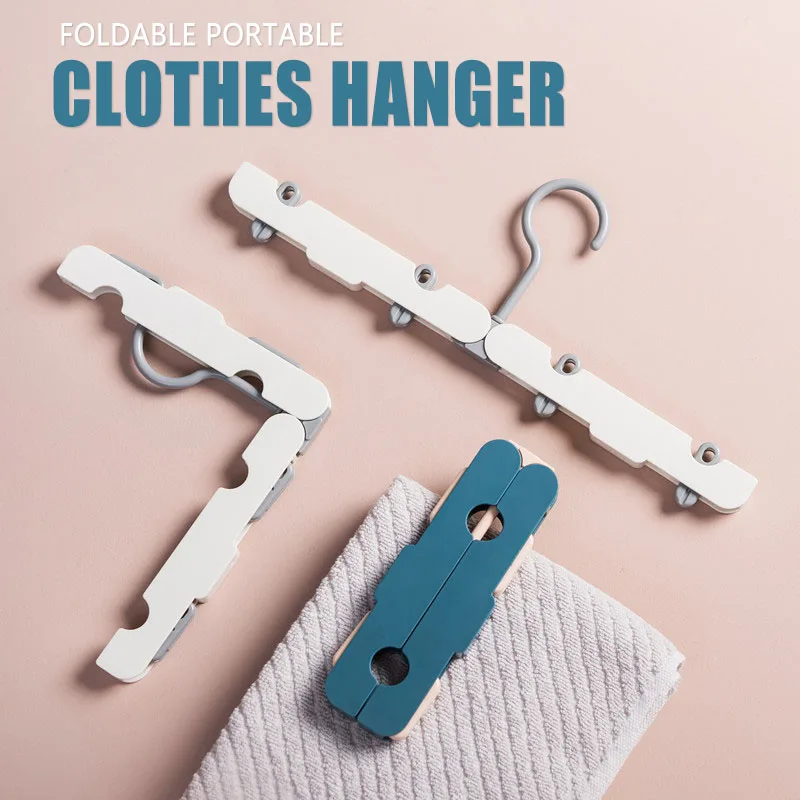 

Folding Clothes Hangers Portable Lightweight Clothes Drying Rack For Outdoor Indoor nerg