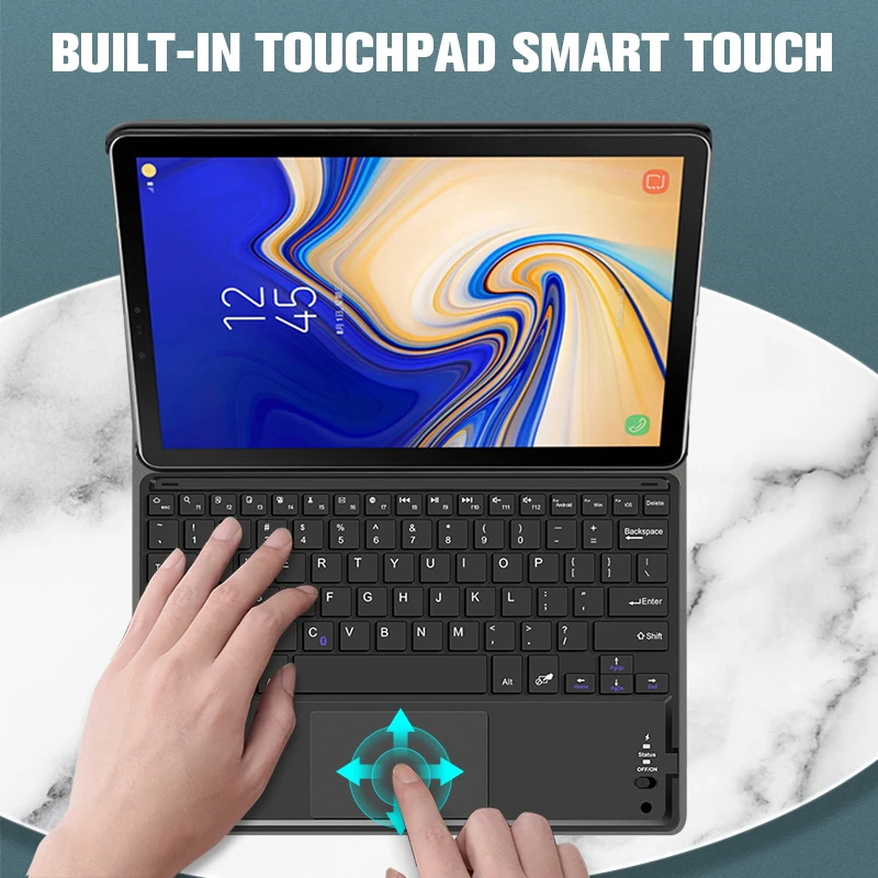 Чехол для клавиатуры Samsung Galaxy Tab a 10 5 SM T590 T595 чехол беспроводной со встроенной
