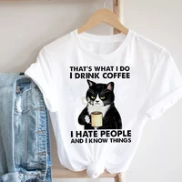 women clothing cat funny letter cute kawaii fruit cartoon ladies summer clothes print tshirt female tee top graphic t shirt