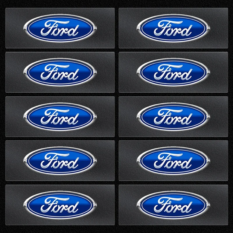

1/2/5/10 шт. автомобильные значки, авто интерьерный декор, логотип, наклейки для Ford Ranger S-Max Focus Galaxy Mondeo Transit Tourneo Custom Ranger