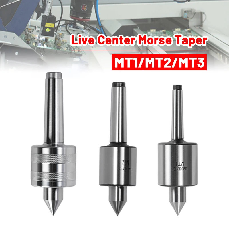 

1PCS MT1/MT2/MT3 Live Center Taper Bearing For Lathe Turning Tool Metal Lathe Tool