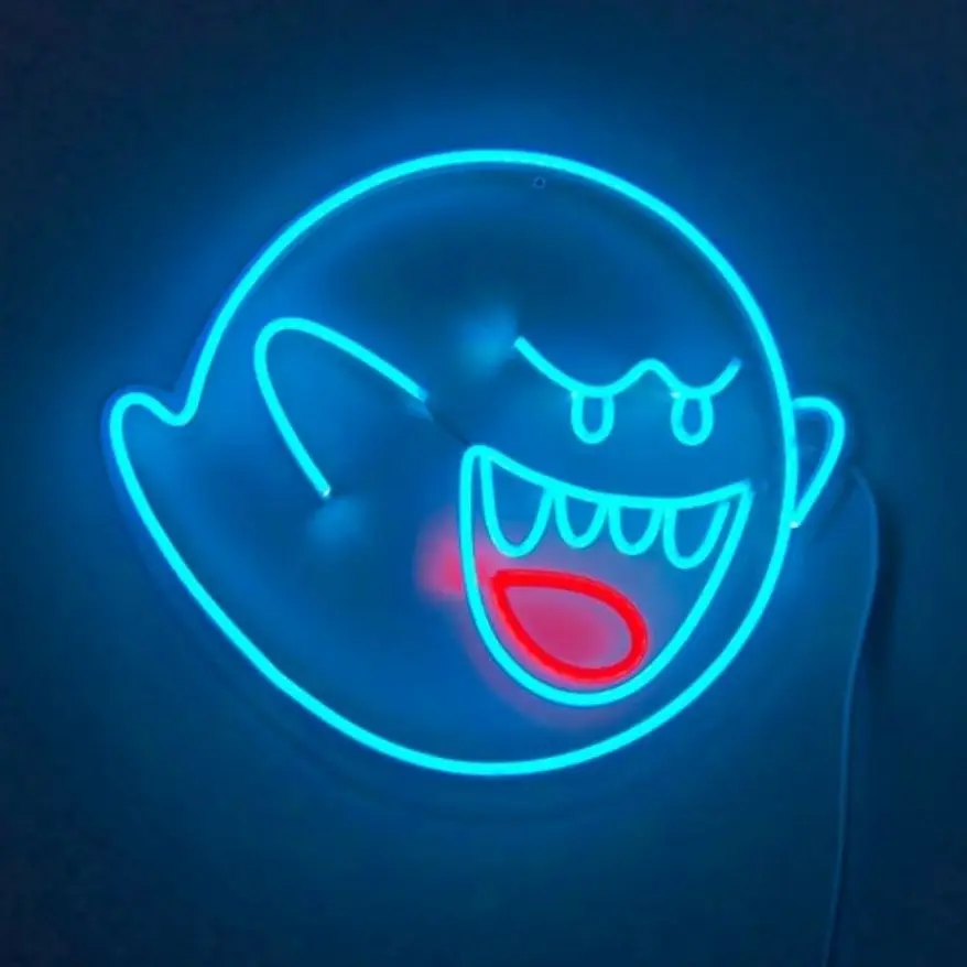 Anime, anime Neon, Neon fish, personality Neon, LED Neon, Neon, Neon wall signs, custom neon