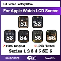 lcd display for apple watch series 1 2 3 4 5 6 se replacement touch screen for iwatch s3 gps lte 38 40mm 42mm digitizer assembly