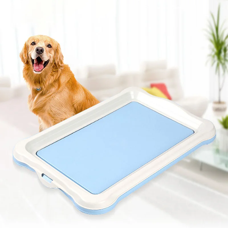 

Portable Removable Dog Training Toilet Tray Indoor Puppy Cat Litter Box Pet Protect Floor Pad Pottys