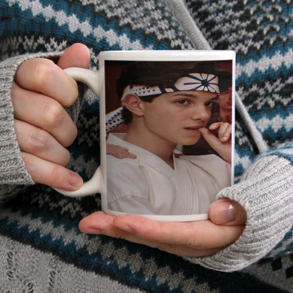 Ralph Macchio Кофейная кружка Чайная чашка 11 унций Забавная керамическая на день