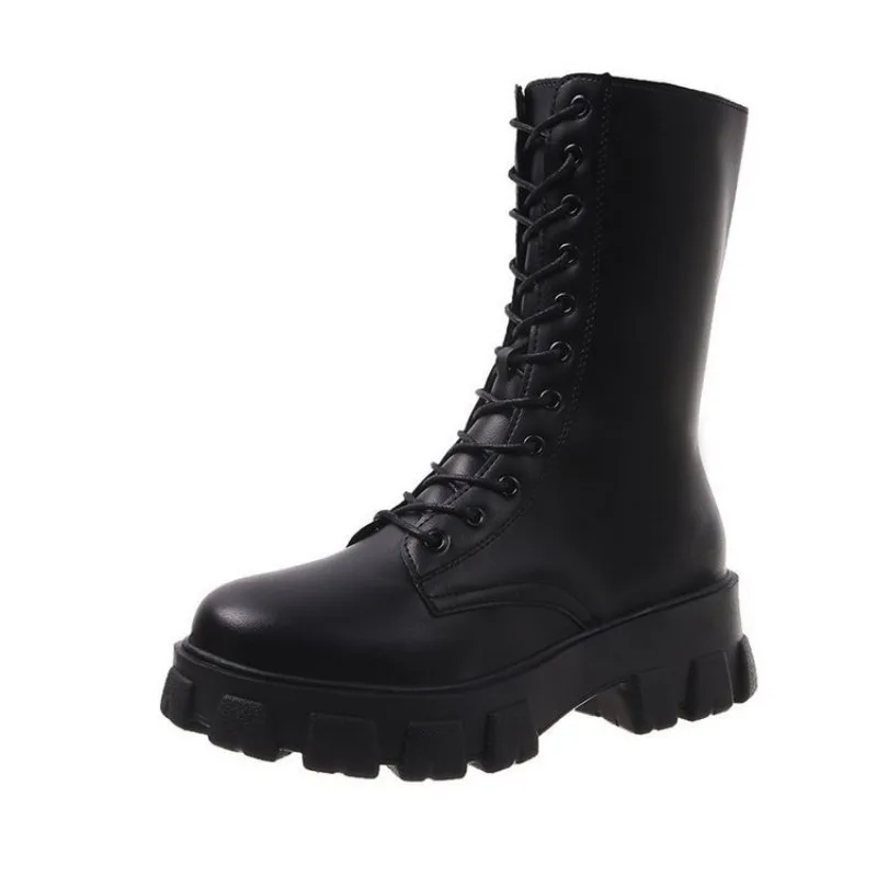 2024 утепленные зимние рыцарские ботинки женские ботильоны на квадратном каблуке