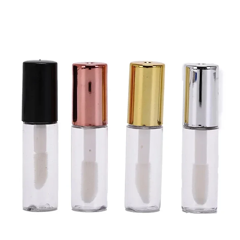 Тюбики для блеска губ 1 2 мл 200/100/50 шт. розовое золото пустой тюбик косметический