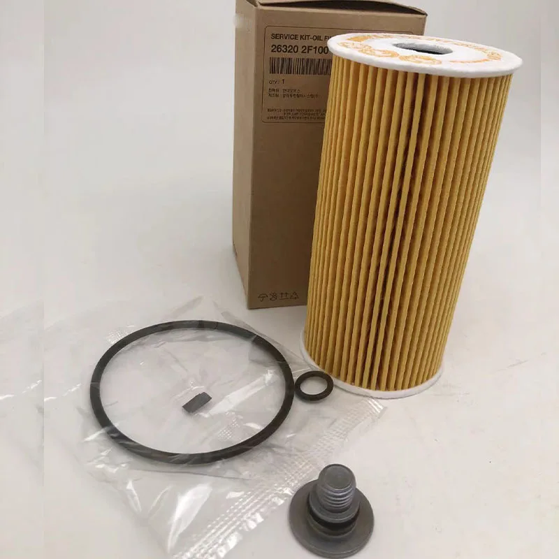 Новый масляный фильтр для дизельного топлива Hyundai Santa Fa KIA Sportage Stinger 2.0L 2.2L модель OEM