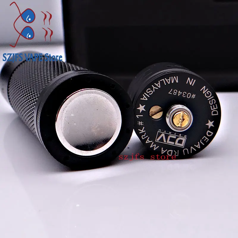 Newest DJV mod vape for 510 Thread Mechanical 18650 20700 battery E Cigarette Mod 25mm diameter Av side mech |