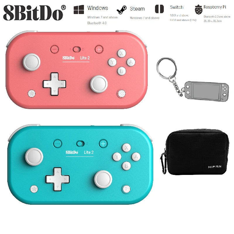

8bitdo-Lite 2 Bluetooth геймпад для Nintendo Switch, Lite, Android и Raspberry Pi
