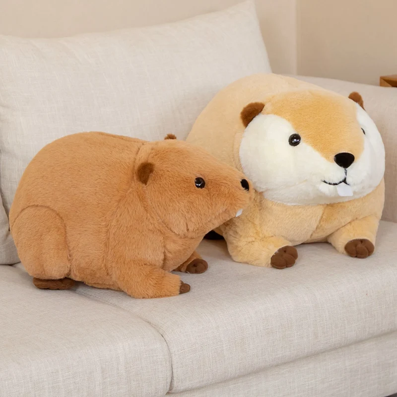

45/60cm Cartoon Fat Nutria Plush Toy Simulation Animal Dolls Kawaii Plush Stuffed Soft Pillow for Kids Birthday Decoration Gift