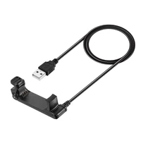 charging cable adapter base probe interface for garmin forerunner 220 gps running smartwatch accessories