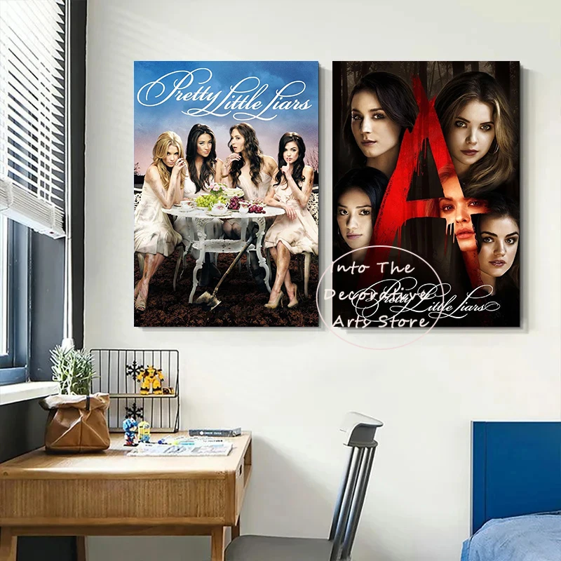 Настенная картина Pretty Little Liars на холсте