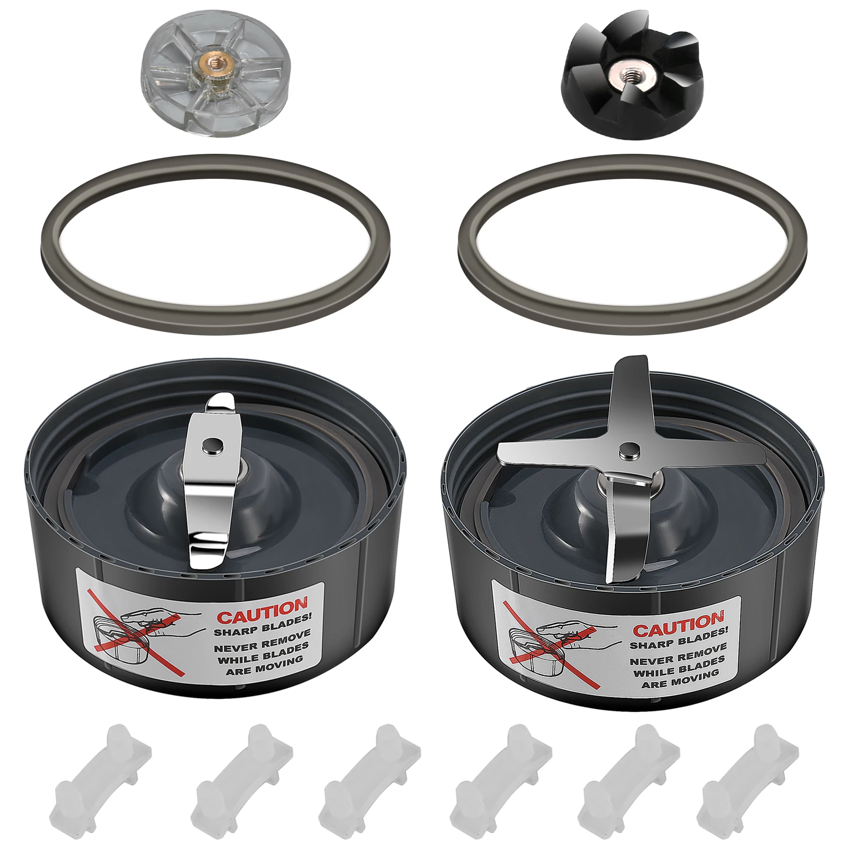 

Лезвие включает ударную прокладку шестерни и сменные детали для вязания кроше подходят для высокоскоростных блендеров Nutribullet 600 Вт и 900 Вт