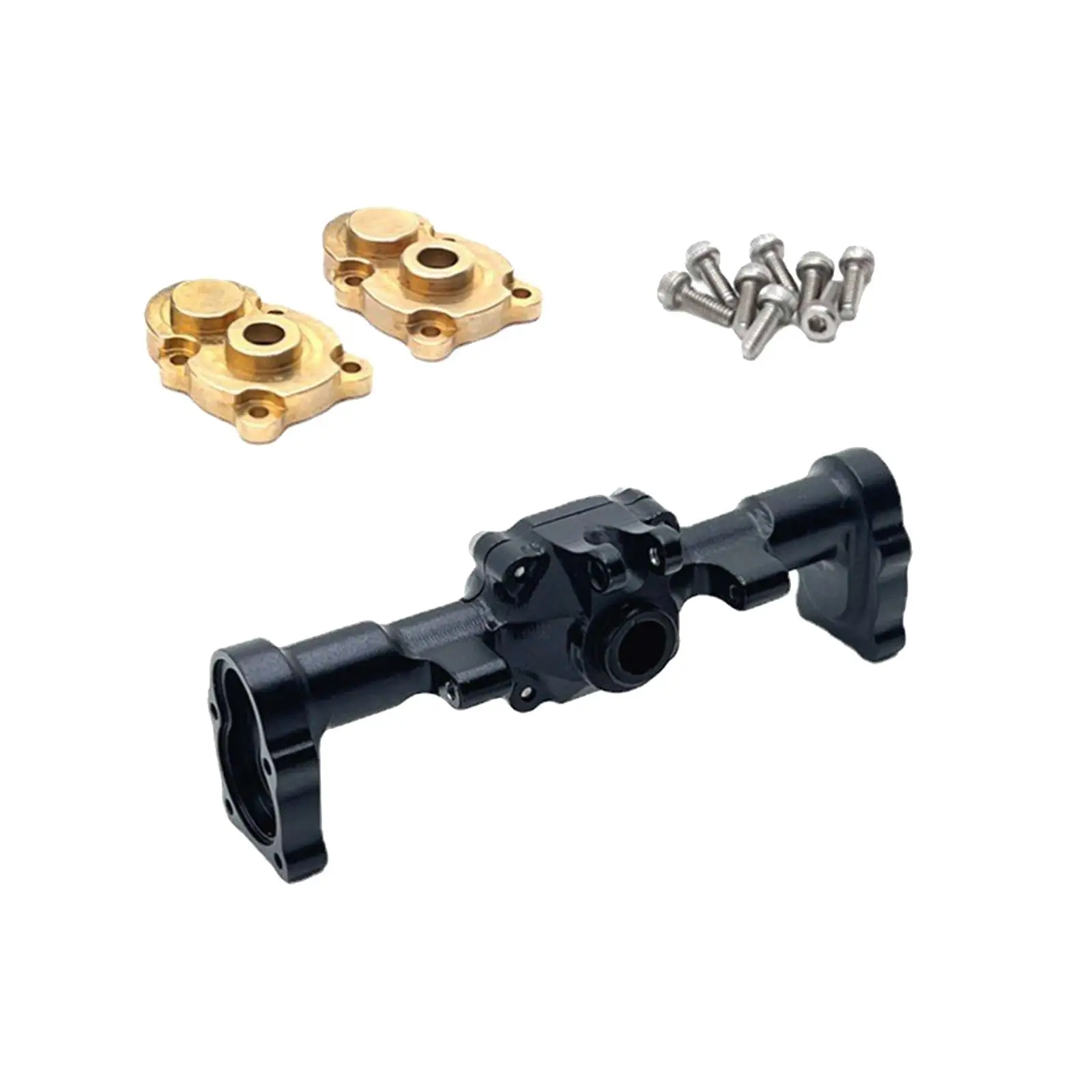 

1:24 Scale Metal CNC Rear Axle Housing with Gear Cover for FMS Fcx24 Vehicles Crawler RC Car DIY Accs