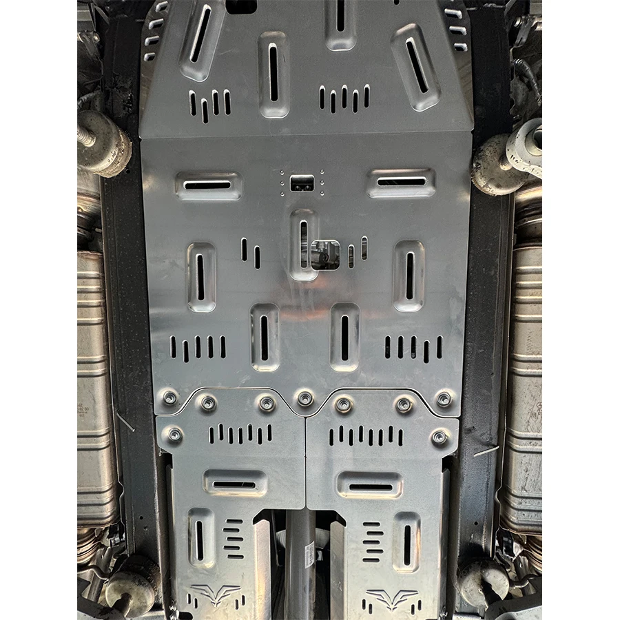 G WAGON W464 W463A G63 G500 G400 универсальная защита шасси 2018 год + 8 мм алюминиевый Магниевый