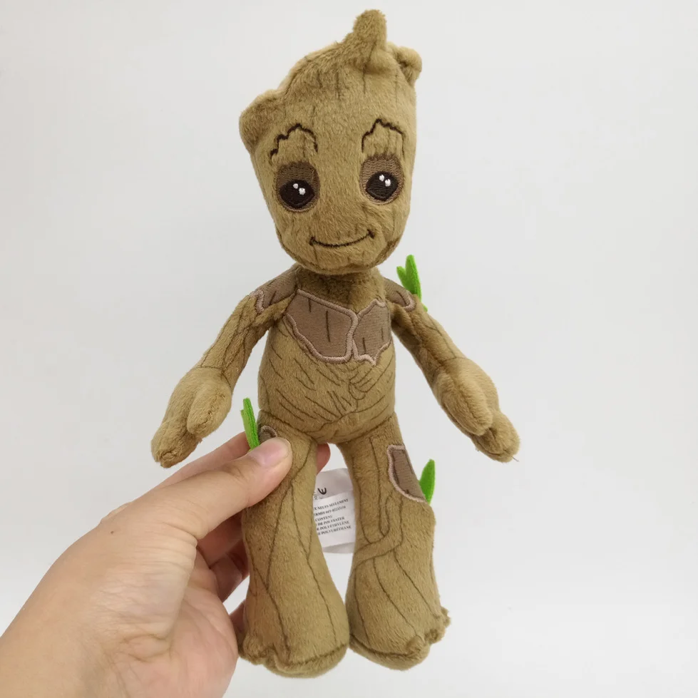 

22 cm Disney Groot Plush Toys Guardians of The Galaxy Cartoon Anime Figure Marvel The Avengers Groot Stuffed Toy for Children.