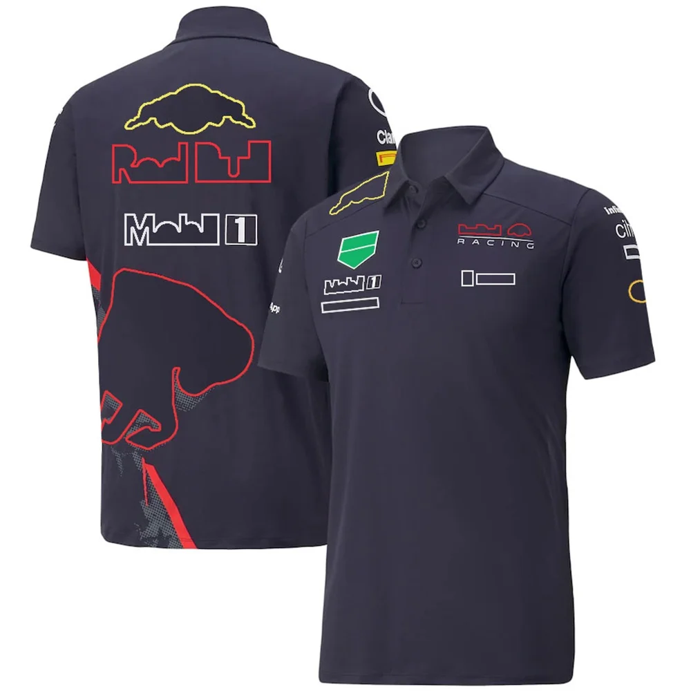 

2023 New Formula One Fans Short-sleeved Polo Shirt F1 Jacket Official Same Style Custom Same Style