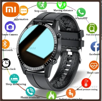

Xiaomi New Smart Watch Bluetooth Call Smartwatch Men Women Waterproof Sport Fitness Bracelet Man for IOS Android Xiaomi Huwei