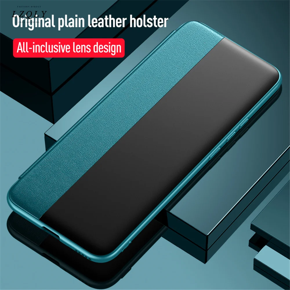 

Flip Luxury Leather Cover For Samsung Galaxy S21 Ultra Plus Case 6.8 inch Camera Protection Shockproof Phone Case Coque Fundas