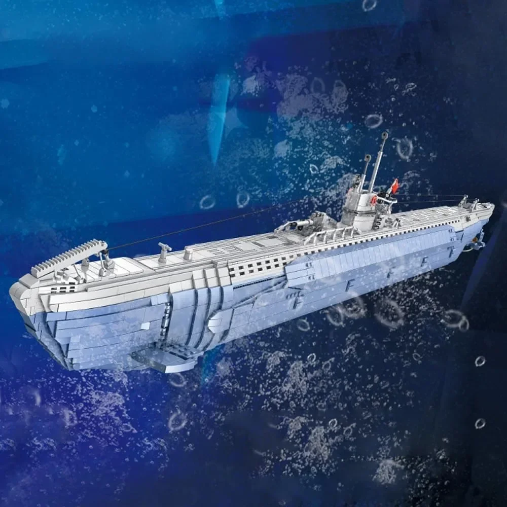 Военное оружие времен Второй мировой войны MOC 628011 вибрическая подводная лодка