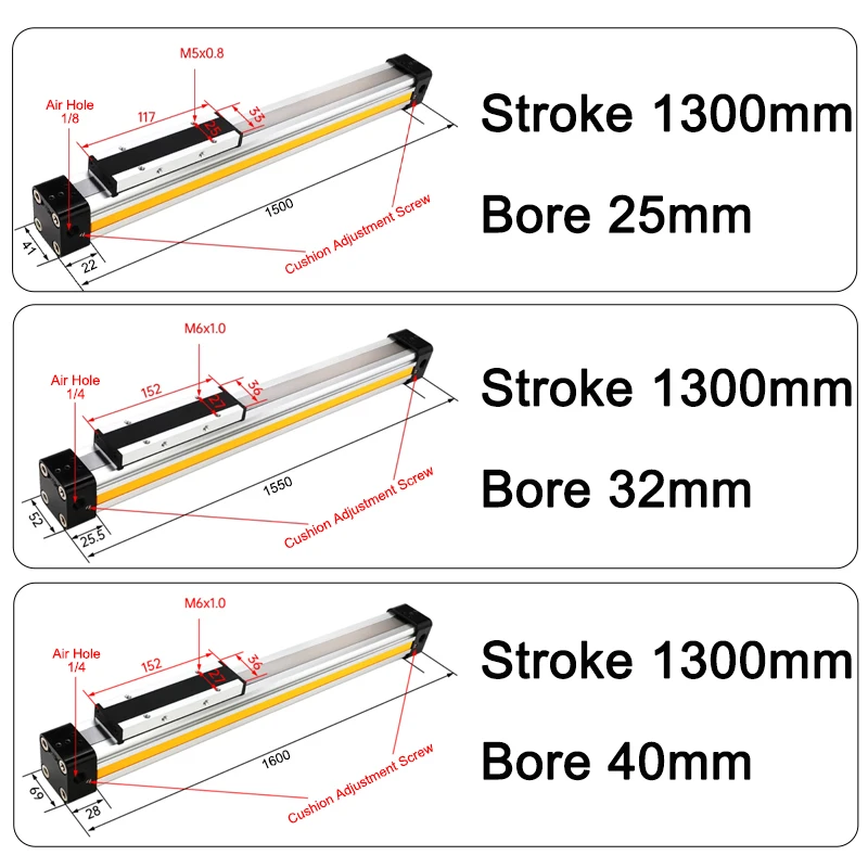 

Пневматический цилиндр OSP-25