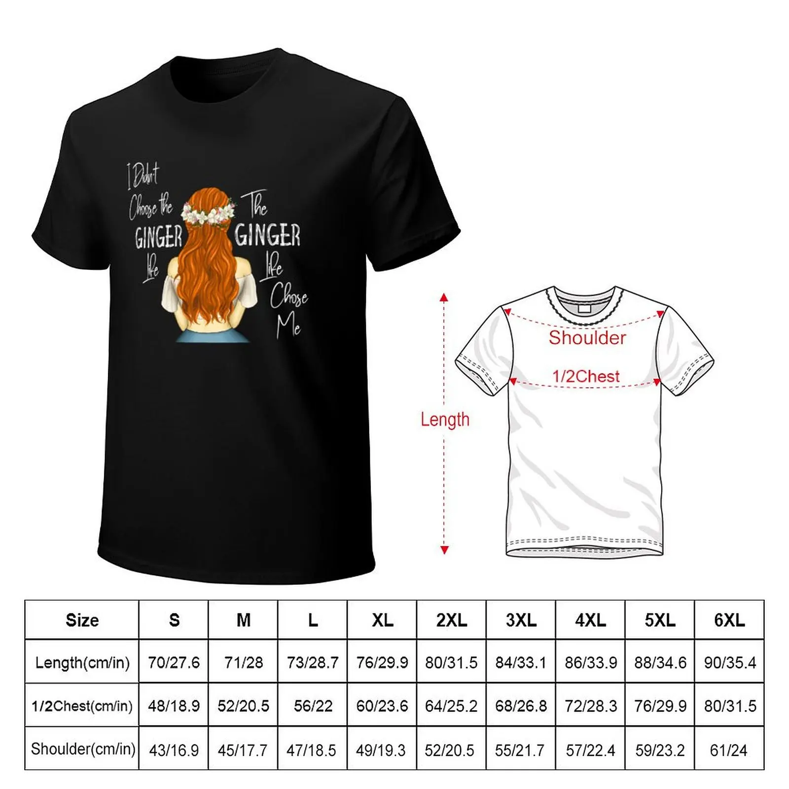 Футболка Sassy Ginger Life с красными цитатами простая Эстетическая одежда мужские