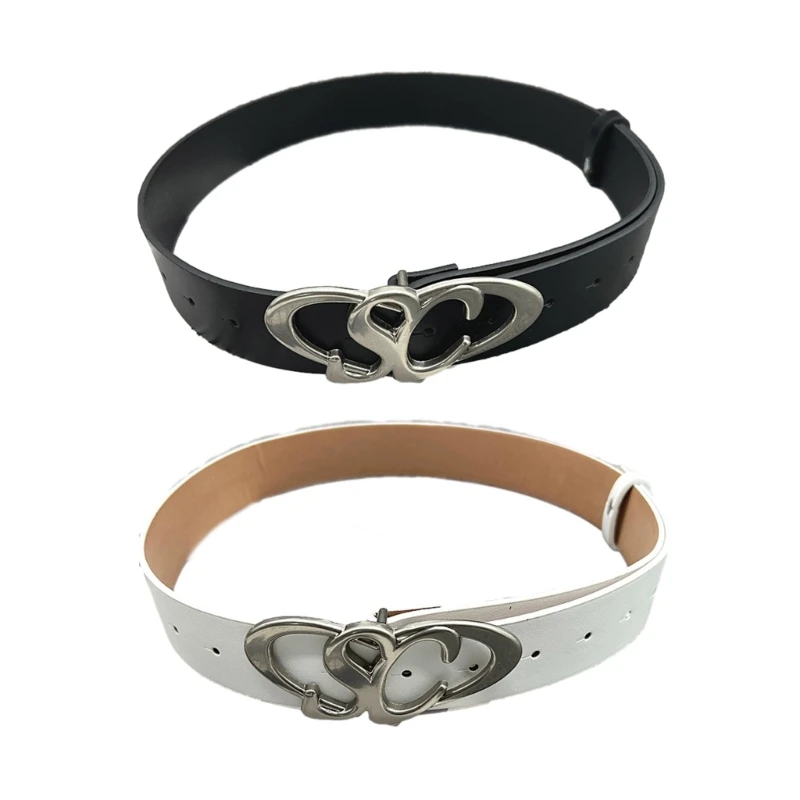 

652F Готический пояс-цепочка-рокер из искусственной кожи, черные поясные цепи для рок-групп, плеера, винтажная пряжка в форме