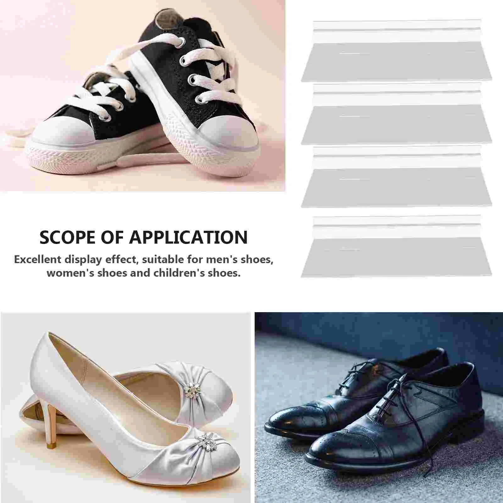 Стеллажи для демонстрации стены обуви раздвижные стеллажи и крепления настенные