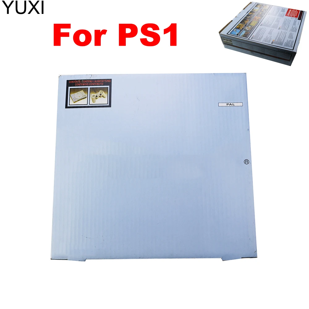 

YUXI 1Set High Quality New Protector Box Packing Carton For PS1 Game Console Packing Boxes For PS ONE