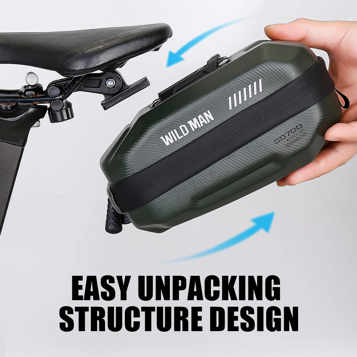 Wild Man Gd700 Водонепроницаемая Седельная Сумка Для Горного Велосипеда