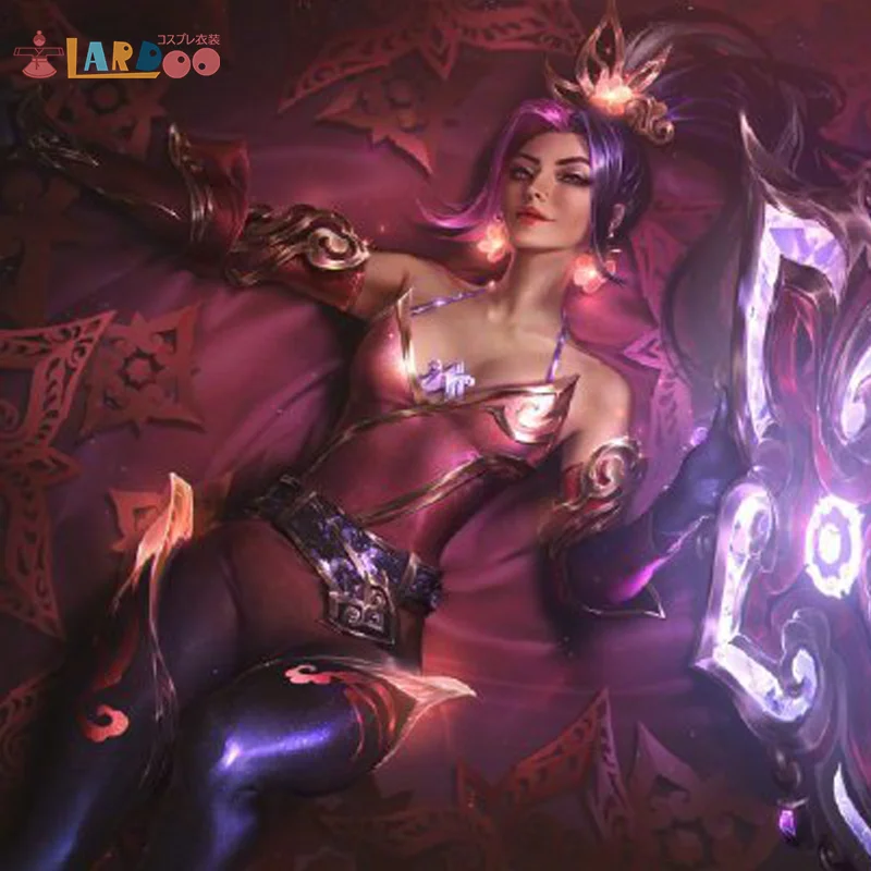 

$6 депозит = $8 купон Lardoo Sivir косплей костюм игра Лига Легенд сивир Новый кожаный костюм для женщины