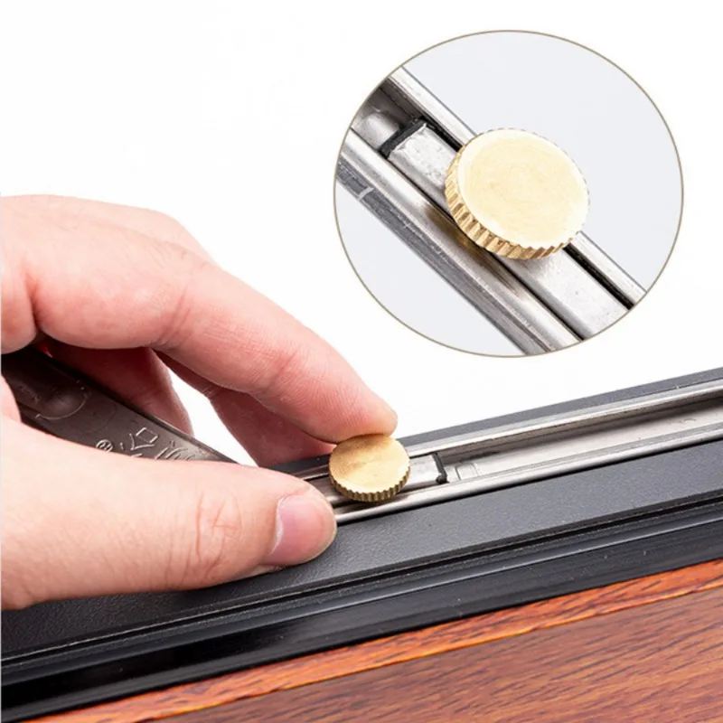 Новый обновленный замок для безопасности детей без перфорации ветрозащитный