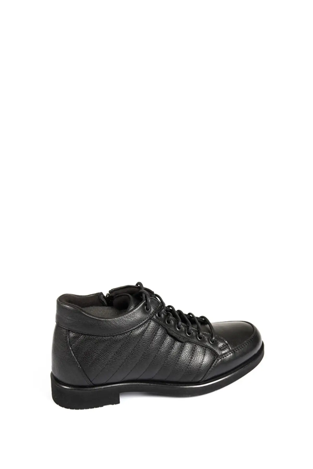 

Black genuine leather Outdoor Casual Shoes Warm Activities Hiking Boots Quality Work Boots