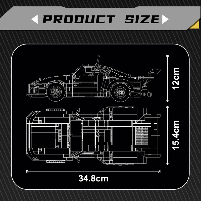 Фото Новый конструктор Mould King MOC 935 «Гоночный автомобиль» 2026 года, 1443 детали, для взрослых, модель гоночного автомобиля для выносливостных гонок №5