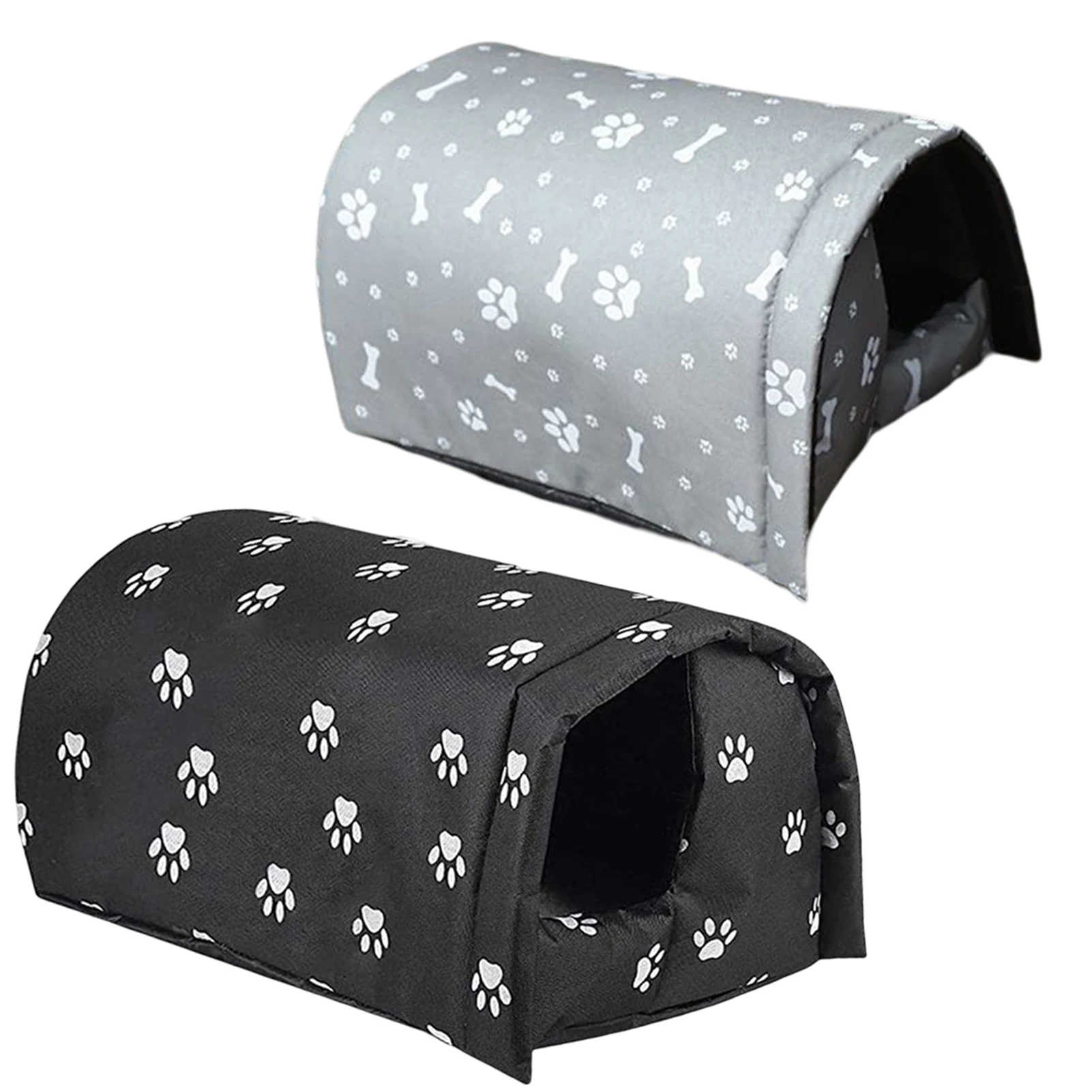 

Cat House for Outdoor Waterproof Insulated Outdoor Cat Shelter Pets Supplies LBShipping