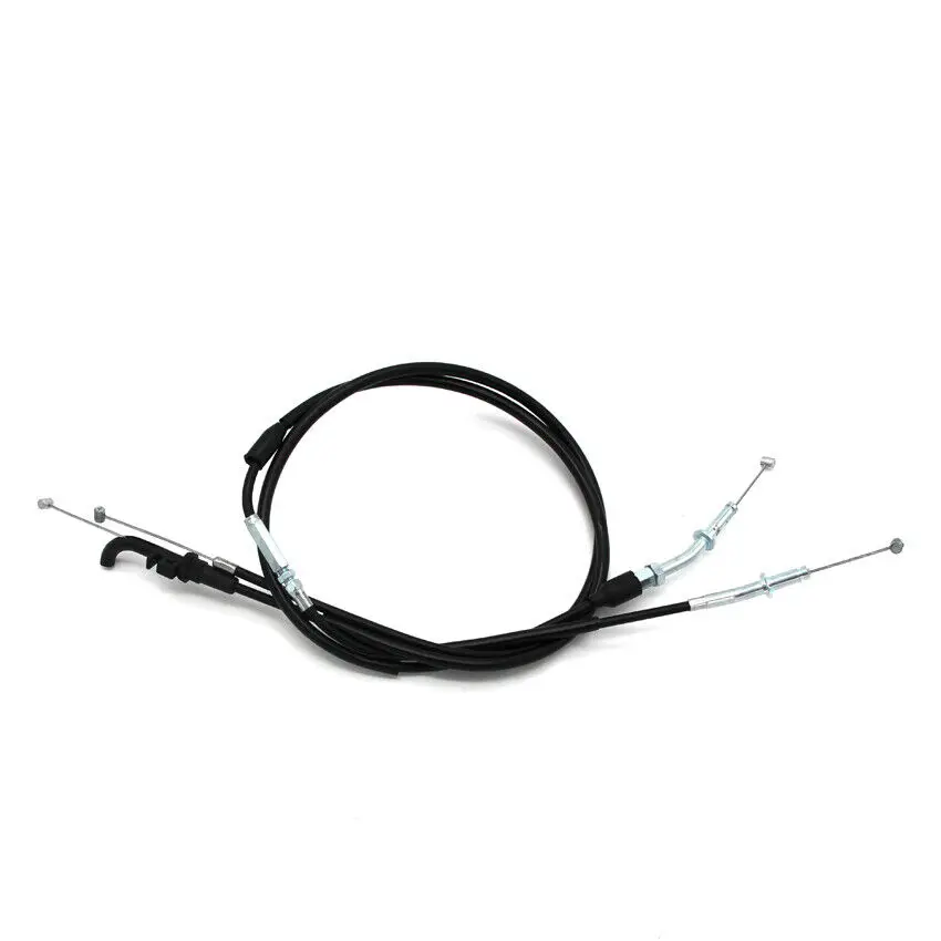 

Motorcycle Throttle Control Cable Steel Wire Set for Kawasaki ZR400 Zephyr X 1989-2006 ZR550 1990-1998 ZR750 1991-2006