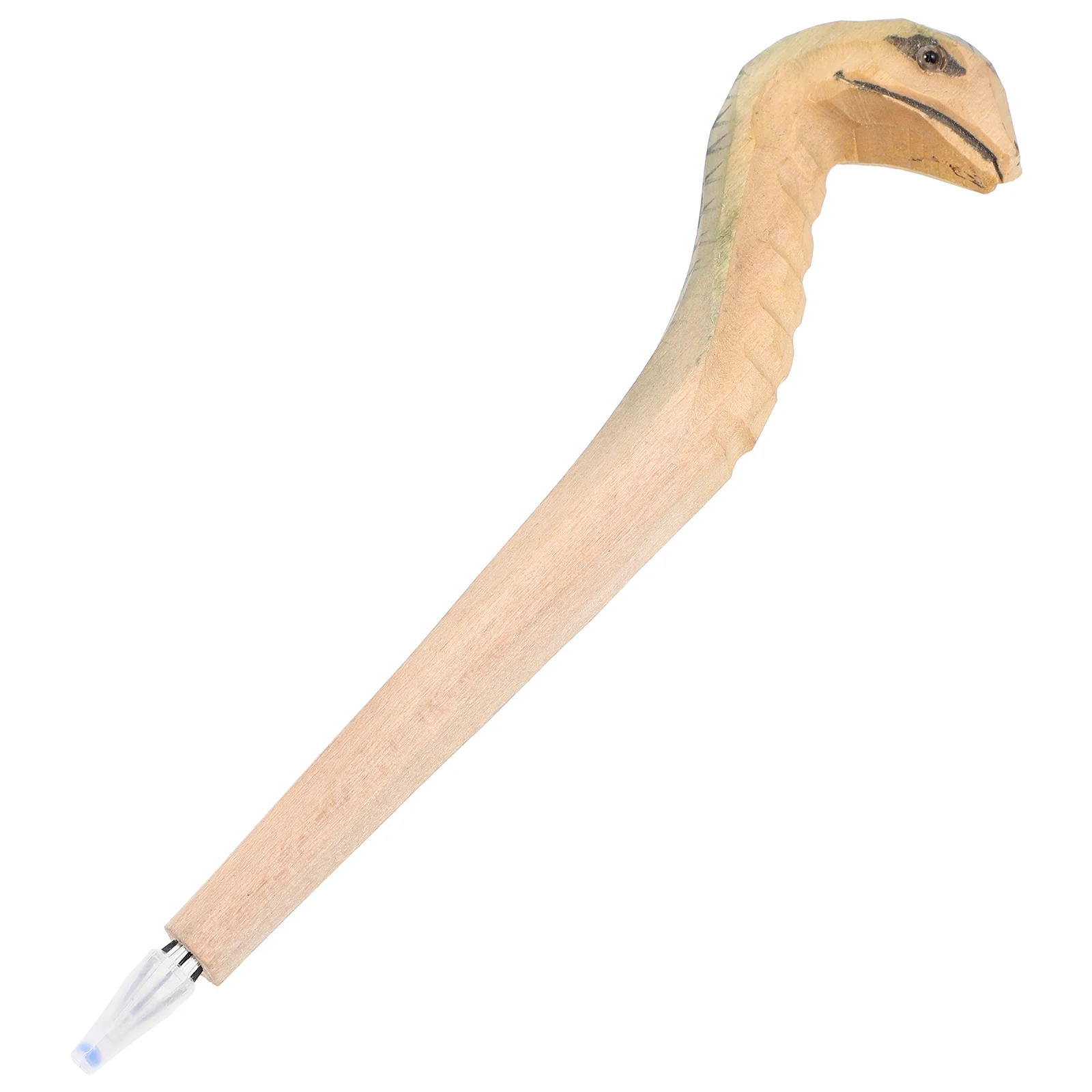 

Pen Carved Ballpoint Pen Snake Ballpoint Pen Carving Ballpoint Pen Hand-carved Pen for Office Decor Home