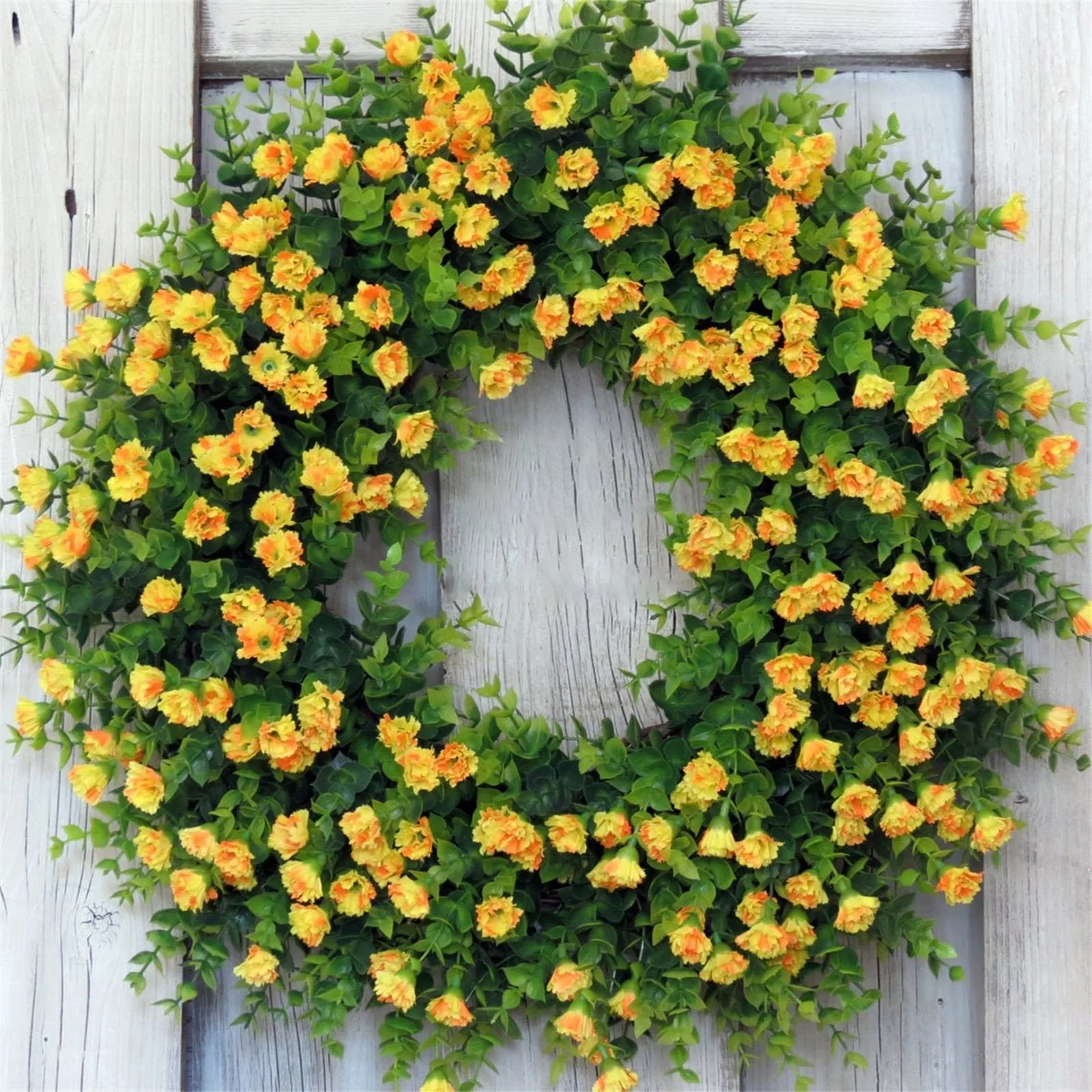 

Искусственный или для передней универсальной устойчивой двери, прочный батарейка с пружиной, рождественские фонари для венка