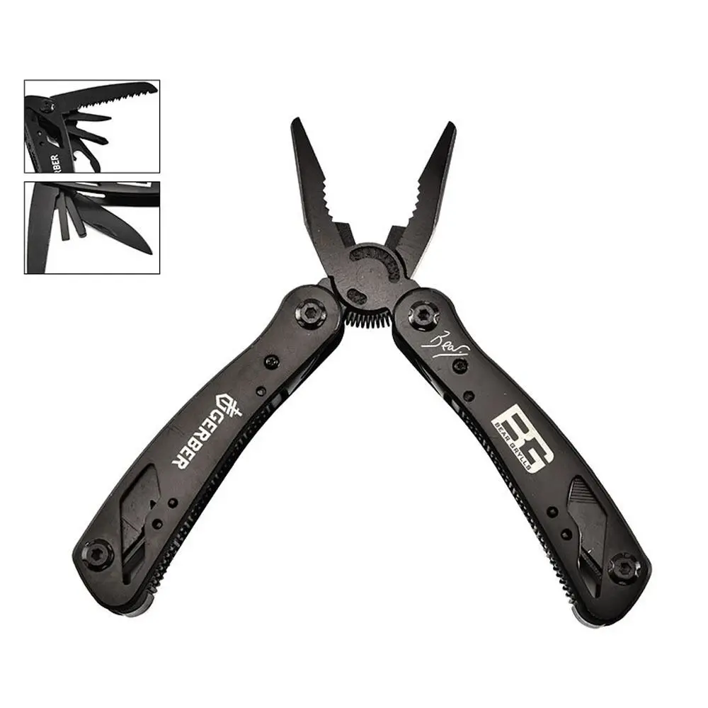 

Plier Stainless Steel Folding Plier Multi-tool Pliers Camping Gears Kit Folding Pliers Outdoor Pocket Tool Screwdriver