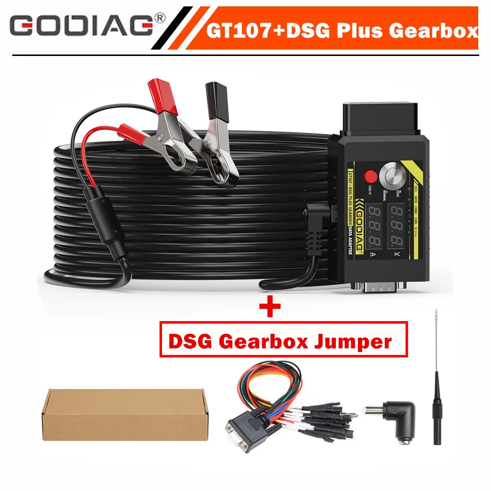 

Адаптер Данных GODIAG GT107+ DSG Plus С Дисплеем Напряжения И Тока Для DQ250 DQ200 VL381 VL300 DQ500 DL501